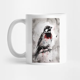 Black Throated Sparrow Mug